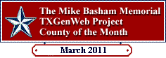 TXGenWeb County of the Month